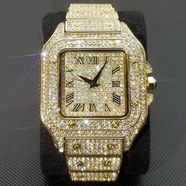 Appinco™ Ice Out Square Luxury Watch For Men