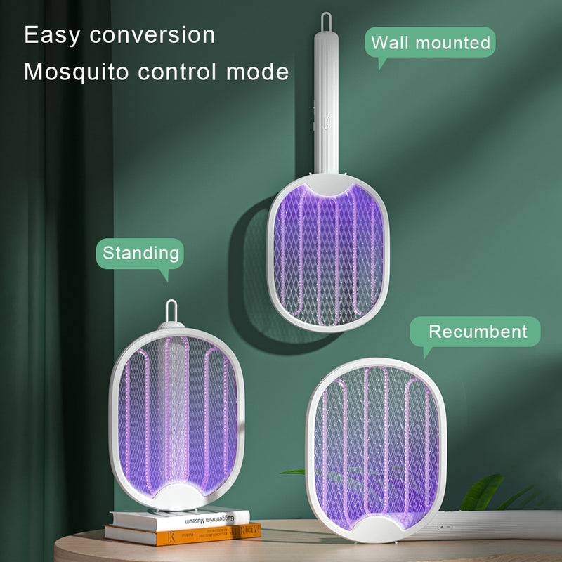 BuzzShield™ 4 in 1 Mosquito Killer Racket