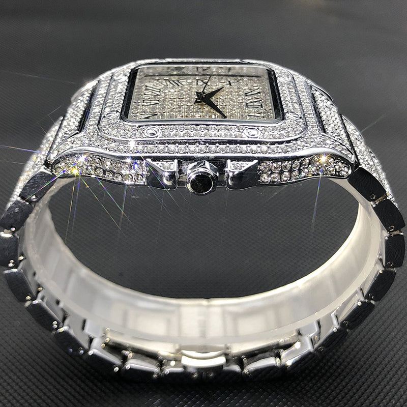 Appinco™ Ice Out Square Luxury Watch For Men