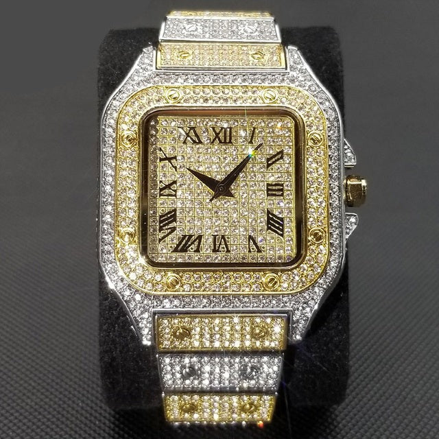 Appinco™ Ice Out Square Luxury Watch For Men